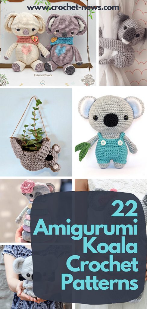 22 Amigurumi Koala Crochet Patterns