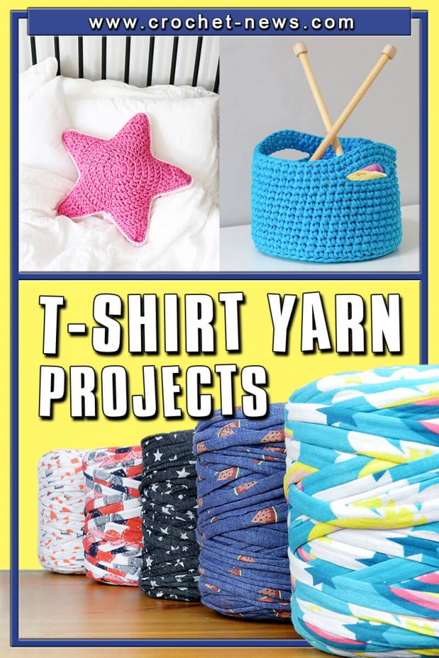 T-SHIRT YARN PROJECTS 20 IDEAS THAT WILL MAKE YOU SAY WOW