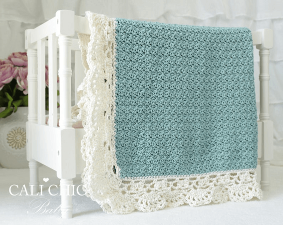 Baby Blanket Crochet Pattern by Cali Chic Baby
