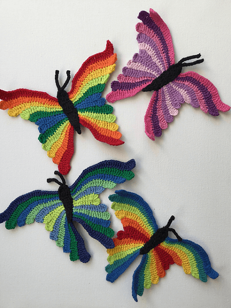 Butterfly Crochet Pattern by Kerri's Crochet