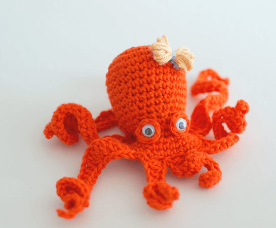 Crochet Amigurumi Octopus Pattern by Croby Patterns