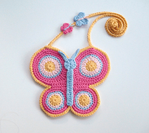 Crochet Butterfly Purse Pattern by Avondale Patterns
