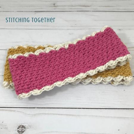 Crochet Ear Warmer Pattern by Stitching Together
