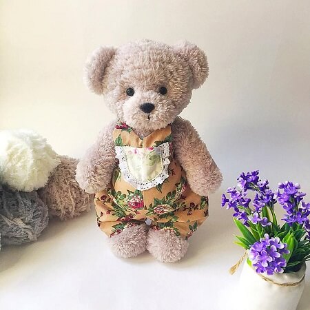 Crochet Plush Bear Pattern by My Toy Crochet