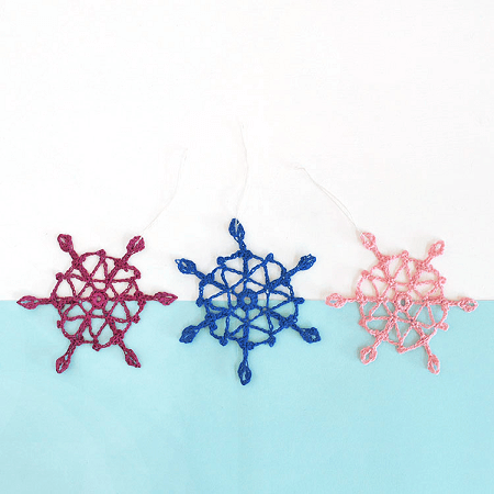 Free Crochet Snowflake Pattern by Persia Lou