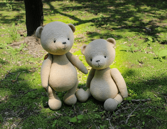 Crochet Teddy Bear Pattern by Irina Kalach Sweet Toys