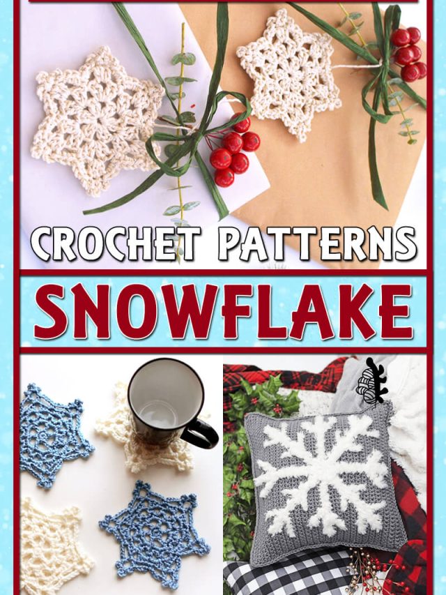Festive Crochet Snowflake Patterns