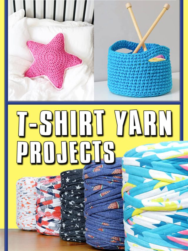 T-Shirt Yarn Projects Ideas