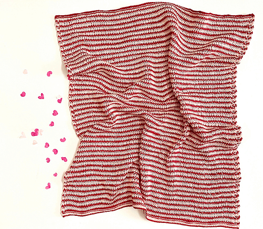 Full Of Love Baby Blanket Crochet Pattern by Angela Plunkett