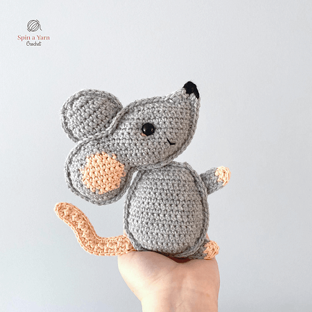 Amigurumi Free Crochet Mouse Pattern by Spin A Yarn Crochet