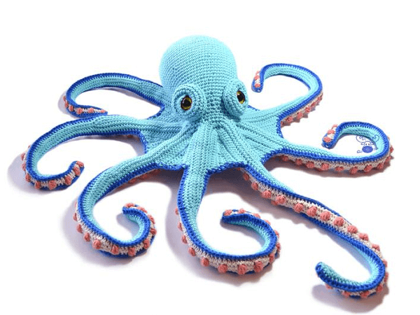 Octopus Crochet Pattern by Patchwork Moose