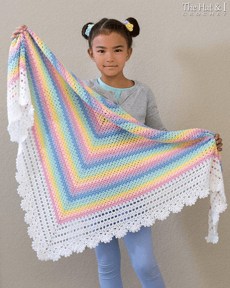 pastel-rainbow-shawl-crochet-pattern - Crochet News