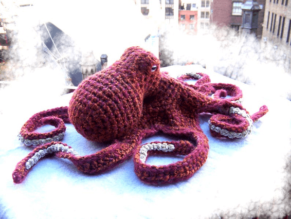 Realistic Amigurumi Octopus Pattern by Elena's Times