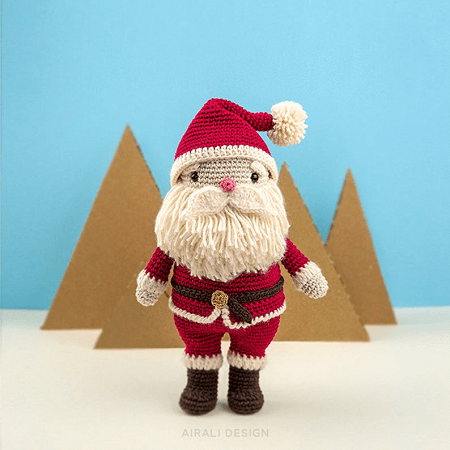 Crochet Santa Claus Pattern by Airali Design