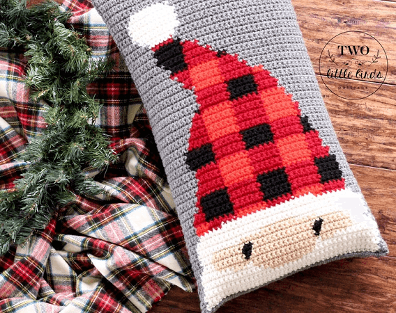 Pillow Crochet Santa Claus Pattern by TLB Patterns