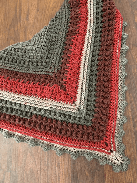 Sienna Star Shawl Crochet Pattern by Mj Art At Heart