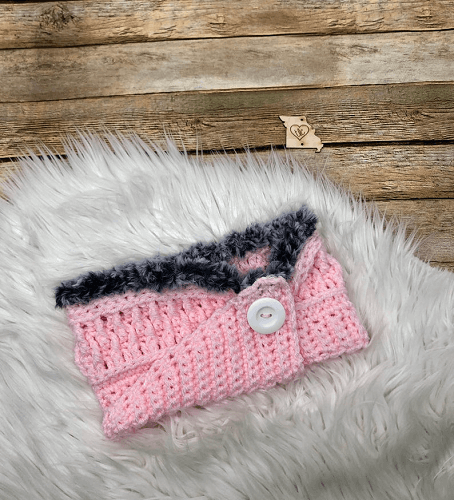 Turnberry Ear Warmer Crochet Pattern by TL Dot Crochet