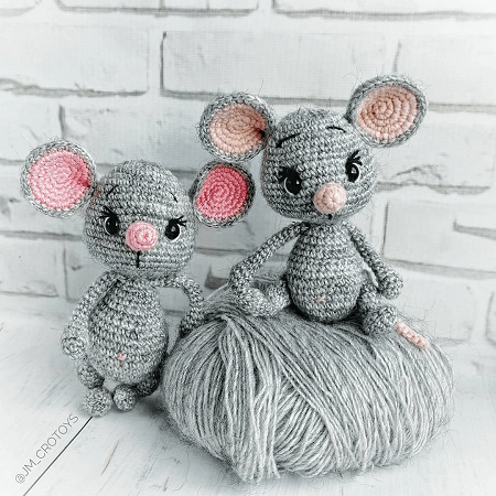 Venya, The Mouse Amigurumi Pattern by Amigurumi Space