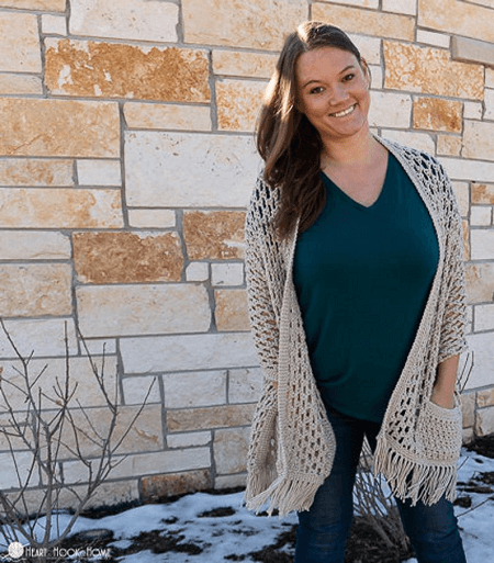 Wanderlust Shawl Crochet Pattern by Heart Hook Home