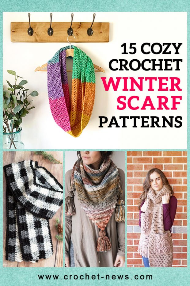 Crochet Winter Scarf Pattern 