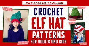 25 Crochet Elf Hat Patterns For Adults And Kids