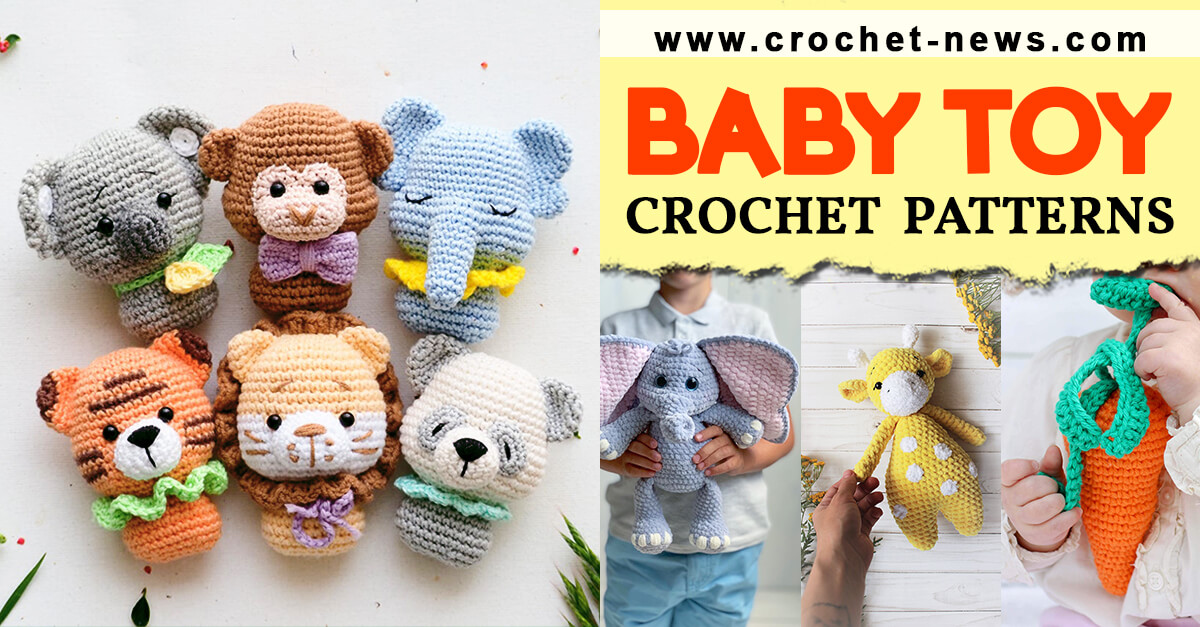 27 Crochet Baby Toys Patterns