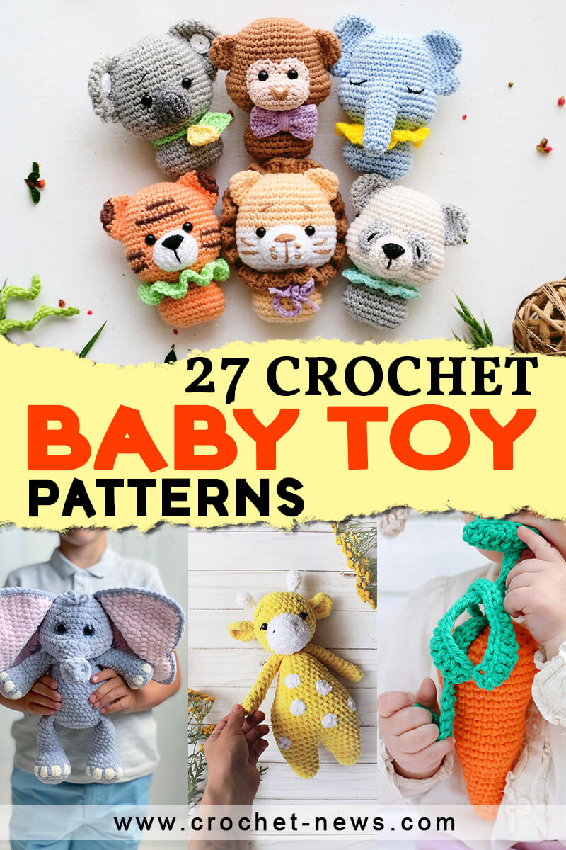 26 Crochet Baby Toys Patterns Crochet News