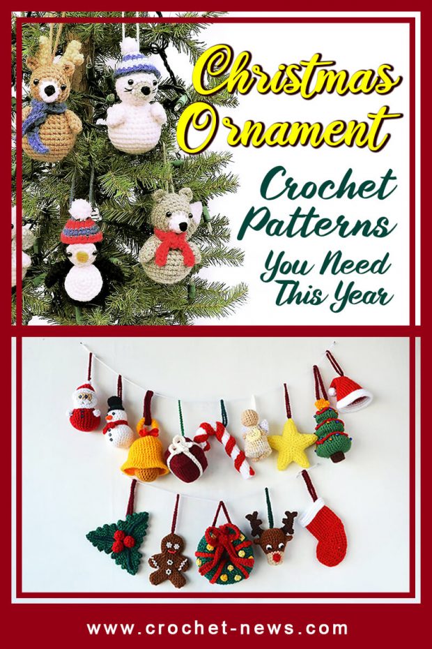 Crochet Christmas Ornament Patterns 