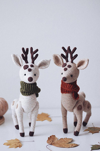 Crochet Deer Amigurumi Pattern By SweetPatternsLab