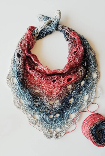 Free Crochet Pattern Virus Shawl - Crochet News