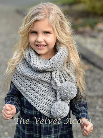 The Pennon Shawl Crochet Pattern By Thevelvetacorn