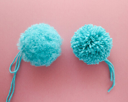 Yarn Pompom From mypoppet