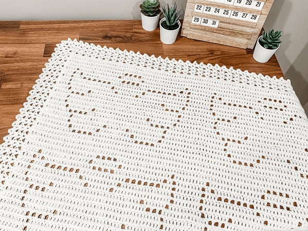 Angel Crochet Blanket Pattern by Owl B Hooked