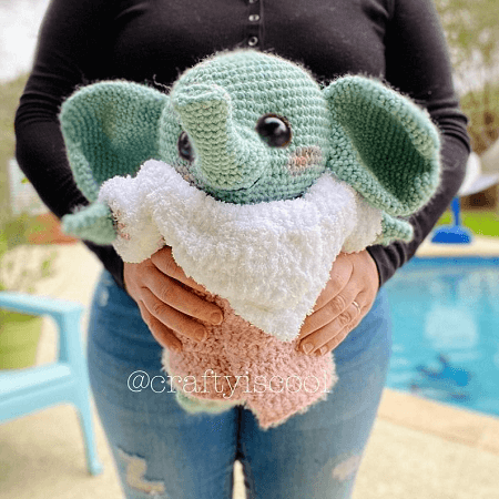 Baby Elephant Crochet Pattern by Crafty Is Cool Crochet