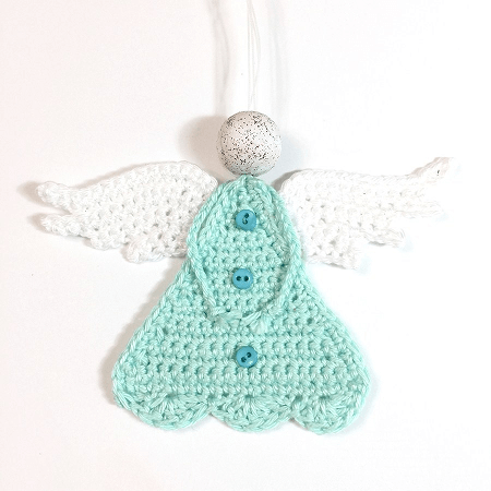 Beautiful Free Crochet Angel Pattern by Cynthia Banessa