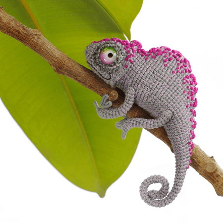 Chameleon Amigurumi Pattern by Red Cat Tales