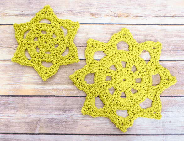 Chunky Crochet Doily Pattern by Petals To Picots