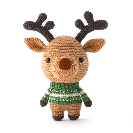 Comet, The Reindeer Amigurumi Pattern by DIY Fluffies