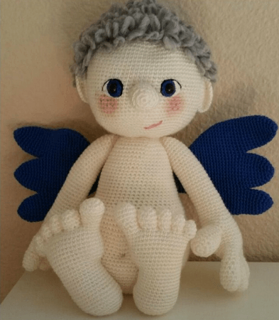 Gorgeous Crochet Amigurumi Angel Pattern by Galamigurumis