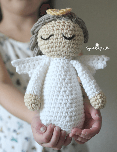 33 Crochet Angel Patterns Crochet Angel Pattern by Repeat Crafter Me
