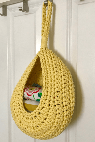 Crochet Hanging Basket Pattern by Pixie's Magic Hook