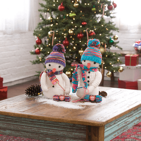 Crocheting Snowman Crochet Pattern 