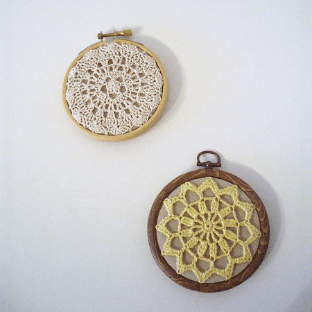 Doily Hoops Free Crochet Pattern by A La Sascha