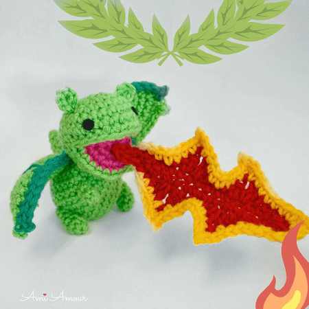 Amigurumi Dragon Pattern by Ami Amour