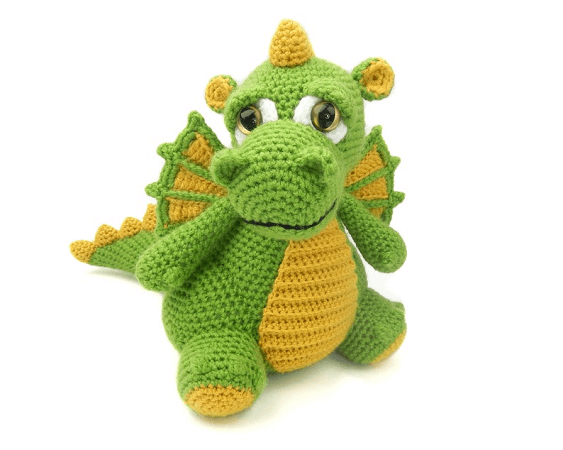 Drake, The Dragon Crochet Pattern by Moji Moji Design