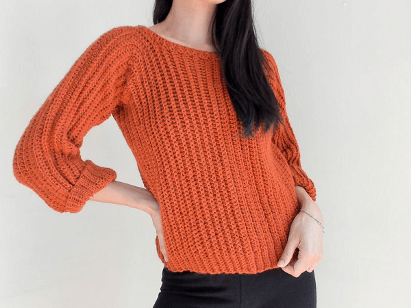 Easy Sweater Crochet  Pattern by TCDDIY