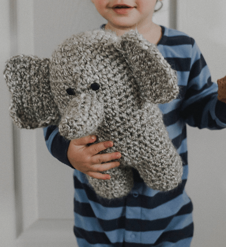 Edgar, The Elephant Crochet Pattern by Meg Made With Love