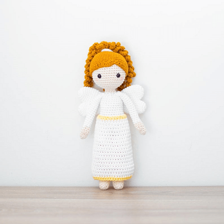 Emma, The Angel Crochet Pattern by Bunnies And Yarn