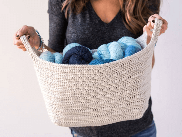 Essentials Basket Crochet Pattern by Knit And Crochet Evr Aft