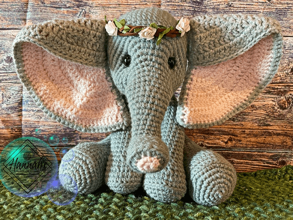 Everly, The Elephant Crochet Pattern by HH Designs 4